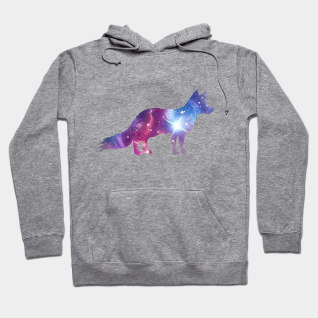 galaxy fox Hoodie by alejna99